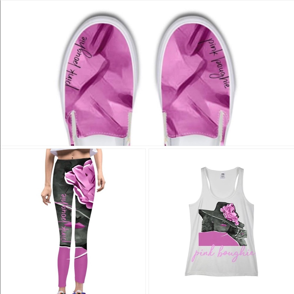 Pink Boughie and blue boughie active wear - Picture 2 of 2